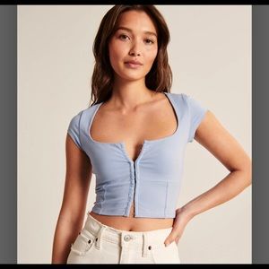 Cotton Seamless Fabric Corset Top